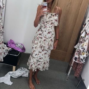Floral midi dress